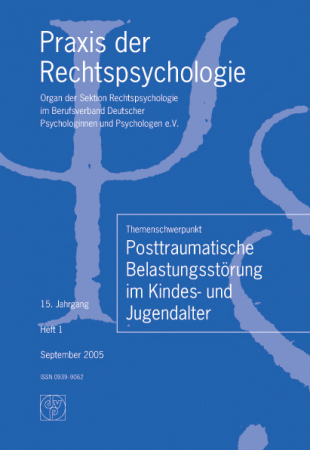 Praxis der Rechtspsychologie 1/2005
