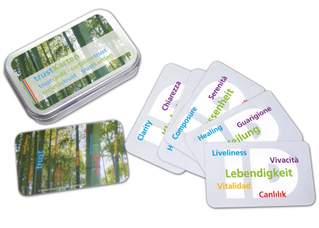 trustKarten (Set mit 50 Wortkarten in 5 Sprachen)