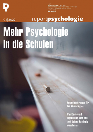 E-Paper Report Psychologie 1/22